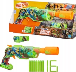 NERF Zombie Driller + 16strzałek F8960