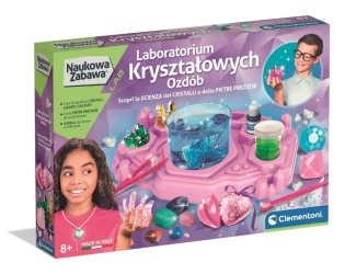 Laboratorium kryształkowych ozdób - Clementoni