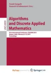 Algorithms and Discrete Applied Mathematics - Ganguly Sumit