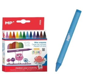 Kredki woskowe 12 kolorów - MP Main Paper