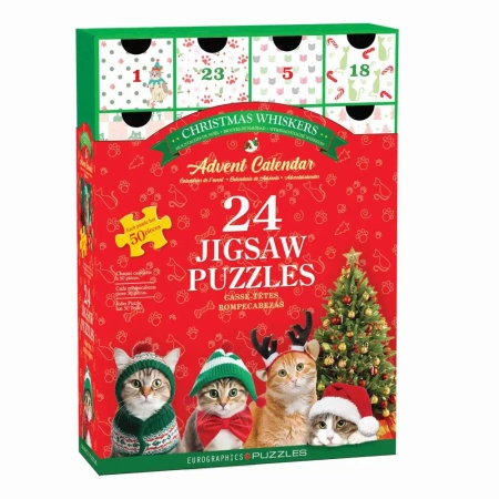Kalendarz adwentowy Teile Christmas Whiskers 8924-5922 - Eurographics