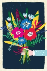 Drewniana kartka urodzinowa - Jesteś wspaniała - Milin