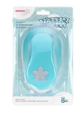 Dziurkacz ozdobny - Kwiatek 5cm MIX - Brewis