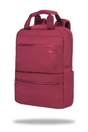 Plecak 1-komorowy biznesowy Coolpack Hold burgundy - PATIO