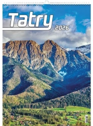 Kalendarz 2026 wieloplanszowy Tatry - Evena