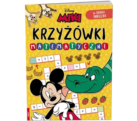 Krzyżówki matematyczne Disney Miki - praca zbiorowa