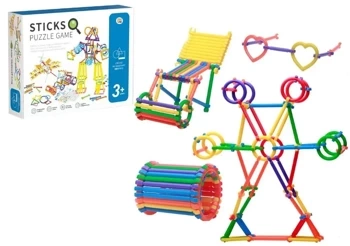 Układanka Buduj z patyczków - Pro Kids