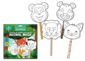 Maski Zwierzątka 4szt - STARPAK