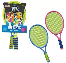 Rakietki do tenisa z akcesoriami - Mega Creative