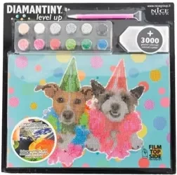 Mozaika diamentowa Level Up - Psy Party - Nice Group