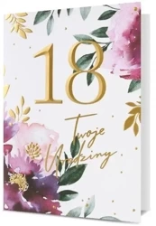 Karnet B6 Osiemnastka - Pan Dragon