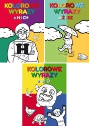 Kolorowe wyrazy. Wesoła nauka ortografii U Ó CH Ż - Beata Guzowska