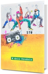 Karnet Urodziny - Pan Dragon