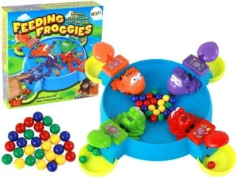 Gra zręcznościowa Głodne żabki - Leantoys