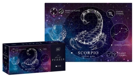 Puzzle 250 Zodiac Signs 8 Scorpio - INTERDRUK