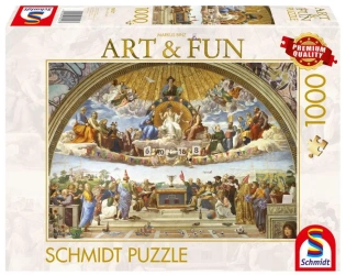 Puzzle PQ 1000 MARKUS BINZ Dysputa o Najświętszym - Schmidt