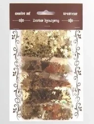 Zestaw elementów złotych z folii 5g - Galeria Hobby