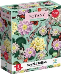Puzzle Hard-S Botanika: Kwiaty lotosu i ryby - Dodo