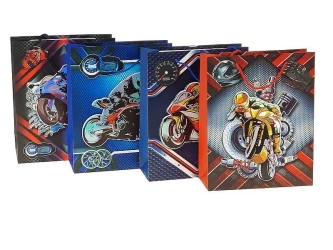 Torebka prezentowa 32x26x10cm MIX - ADAR