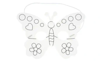 Maska Tinting do malowania Motyl - Fandy