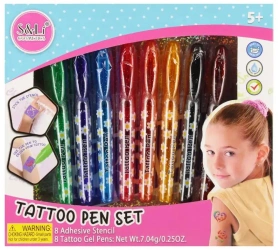 Zestaw PiĘknoŚci Pisaki Do TatuaŻu Mega Creative 566841