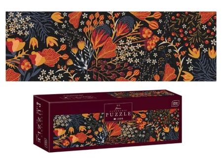 Puzzle panorama 1000 Flowers 2 - INTERDRUK