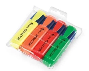 Zakreślacz 4 kolory - Alfa Pastello