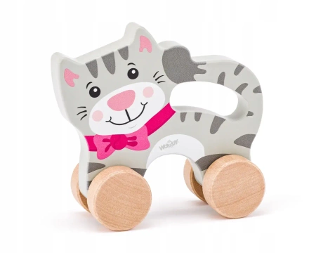 WOODYLAND Kot na kółkach z uchwytem 91991 19918