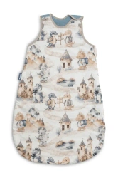 Śpiworek do spania M Smoki jeans 50x80cm - Sensillo