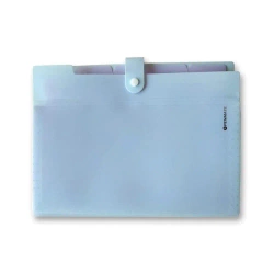 Teczka z przegródkami A4 PP-105 niebieska - Penmate