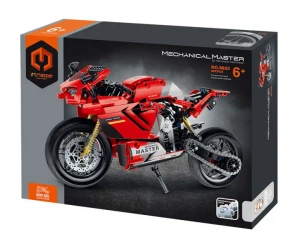 Klocki Ścigacz czerwony 557el - Immaster