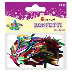 Konfetti kość słoniowa mix 14g - Titanum