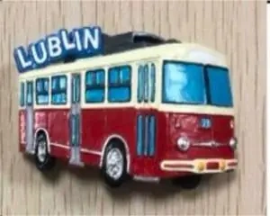 Magnes I love Poland Lublin - Pan Dragon