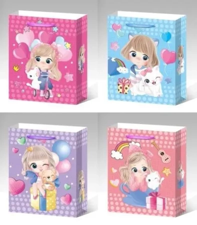 Torebka prezentowa M Dziewczynka