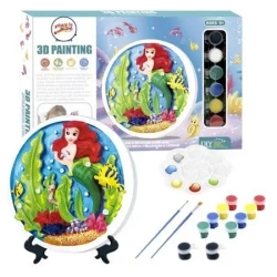 Zestaw do malowania ceramicznych płócien 3D - Maksik