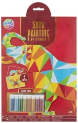 Malowanie piaskiem po numerach A4 Słoń - Grafix