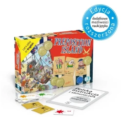 Gra językowa Angielski  Preposition Island. Op. karton - ELI