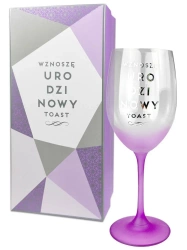 Kieliszek Pastelove Urodziny Toast - Pan Dragon