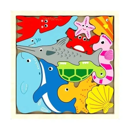 Puzzle drewniane Zwierzęta - SWEDE