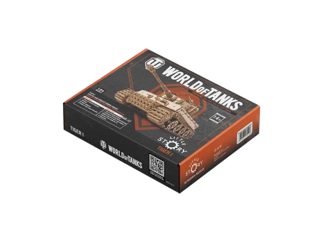 Puzzle Drewniane 3D - Czołg Tiger M1 - Nice Idea