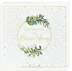 Zaproszenie Chrzest 5szt - Kukartka