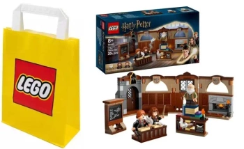 2W1 LEGO HARRY POTTER 76442 ZAMEK HOGWART: ZAJĘCIA Z ZAKLĘĆ I UROKÓW+TORBA