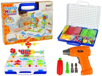 Kreatywna mozaika 4w1 237el - Leantoys