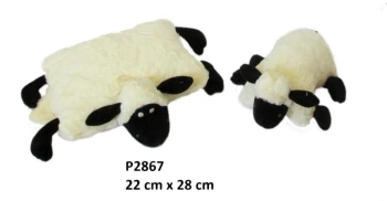 Poduszka owca czarne nogi 22x28cm - Sun-Day