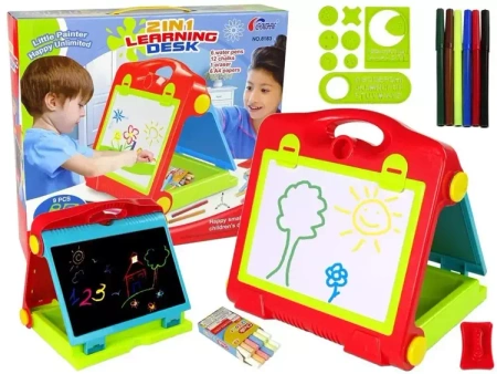 Tablica składana w walizkę - Leantoys