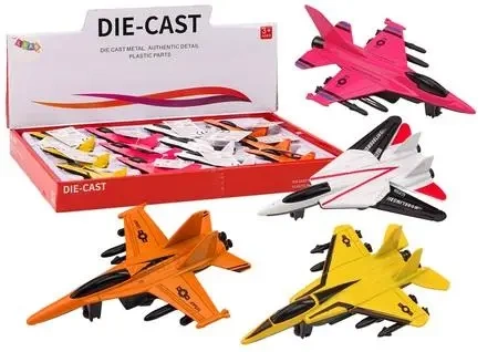 Odrzutowiec myśliwiec z napędem frykcyjnym MIX - Leantoys