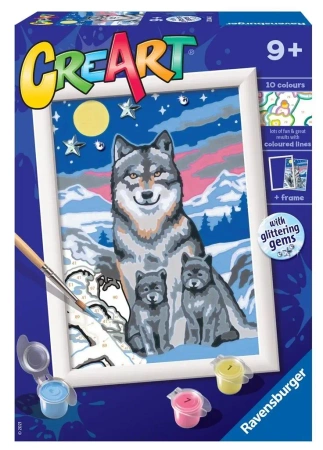 CreArt dla dzieci: Wilk - Ravensburger