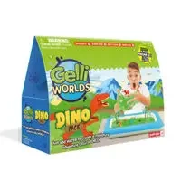 Zestaw do tworzenia gelli z figurkami i tacą Gelli Worlds Dino Pack 3+, Zimpli Kids - Zimpli Kids