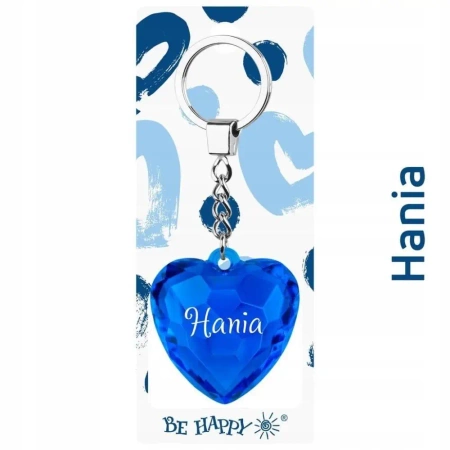 Brelok serce Hania - Be-Happy Gifts