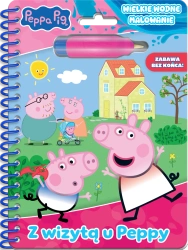 Z wizytą u Peppy. Świnka Peppa. Wielkie wodne malowanie - Opracowanie zbiorowe